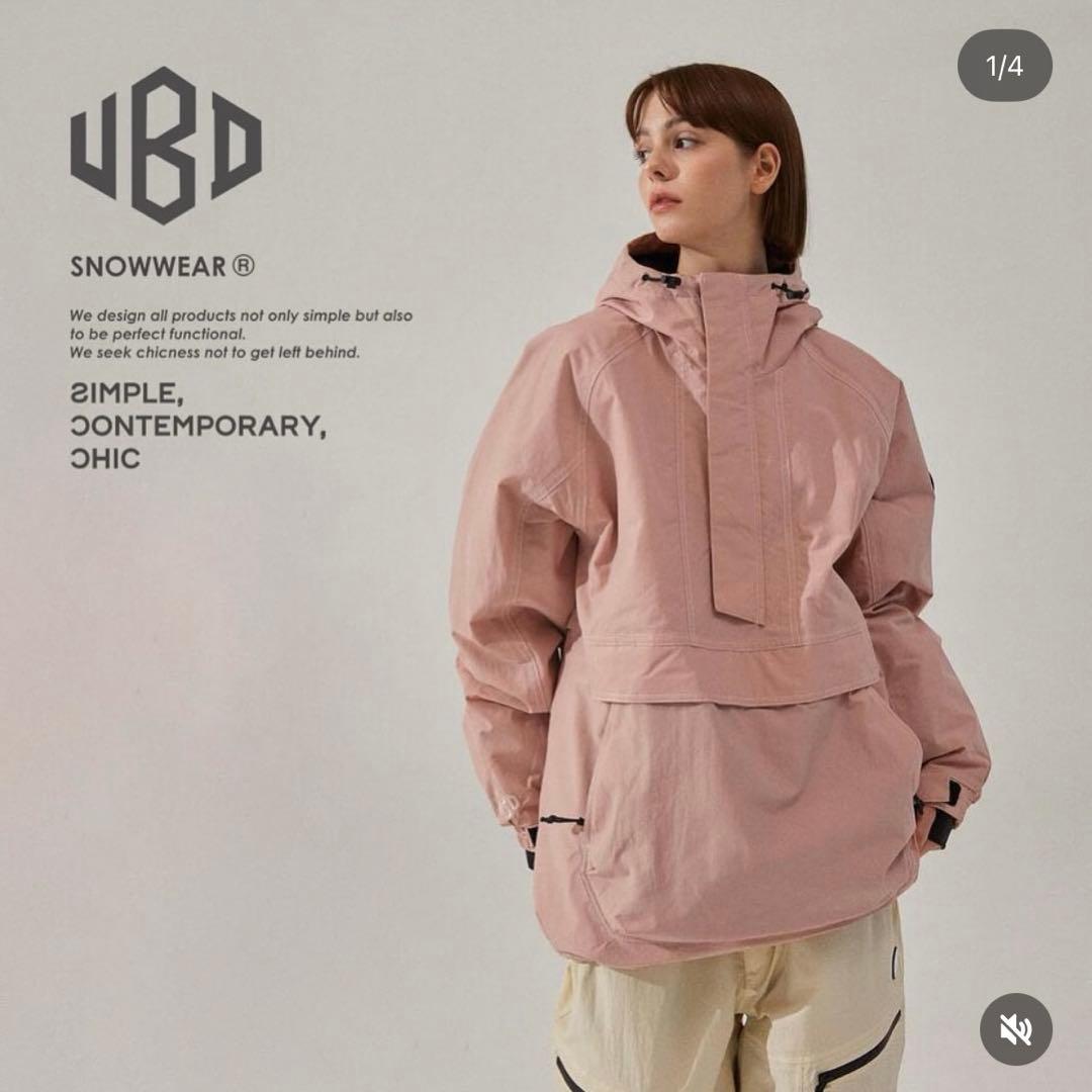 完売品 UNBINDピンク アノラック ウェア