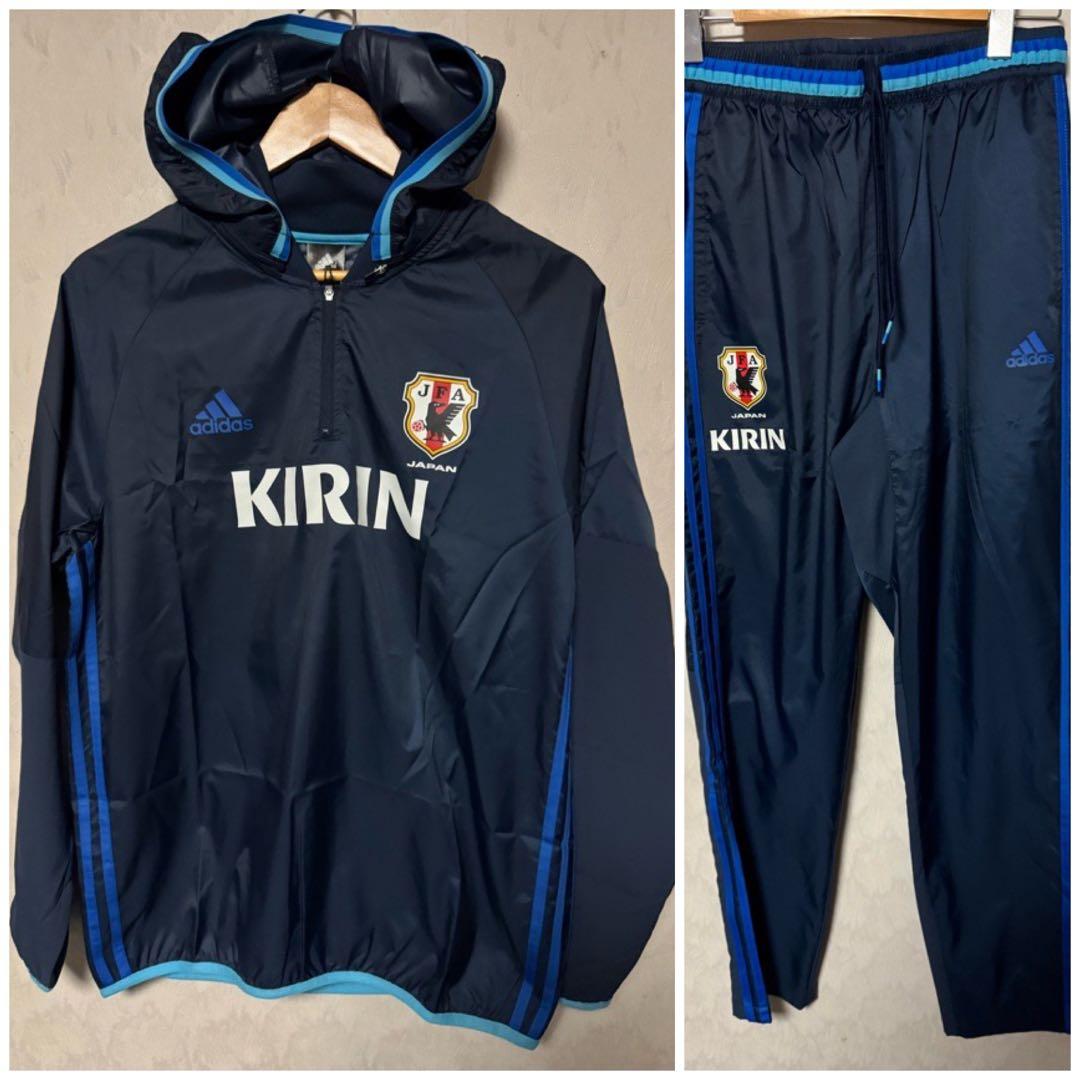 日本代表 セットアップ ピステ ナイロン 新品 Lサイズ アディダスadidas