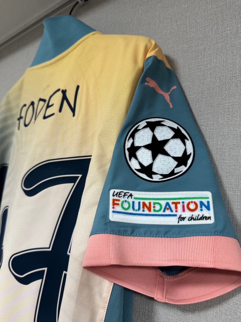 【新品・正規品】マンチェスターシティ フォーデン ユニフォーム オーセンティック