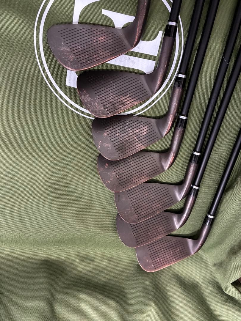 希少 NOOG (ノーグ) ワンレングスアイアン 7本セット