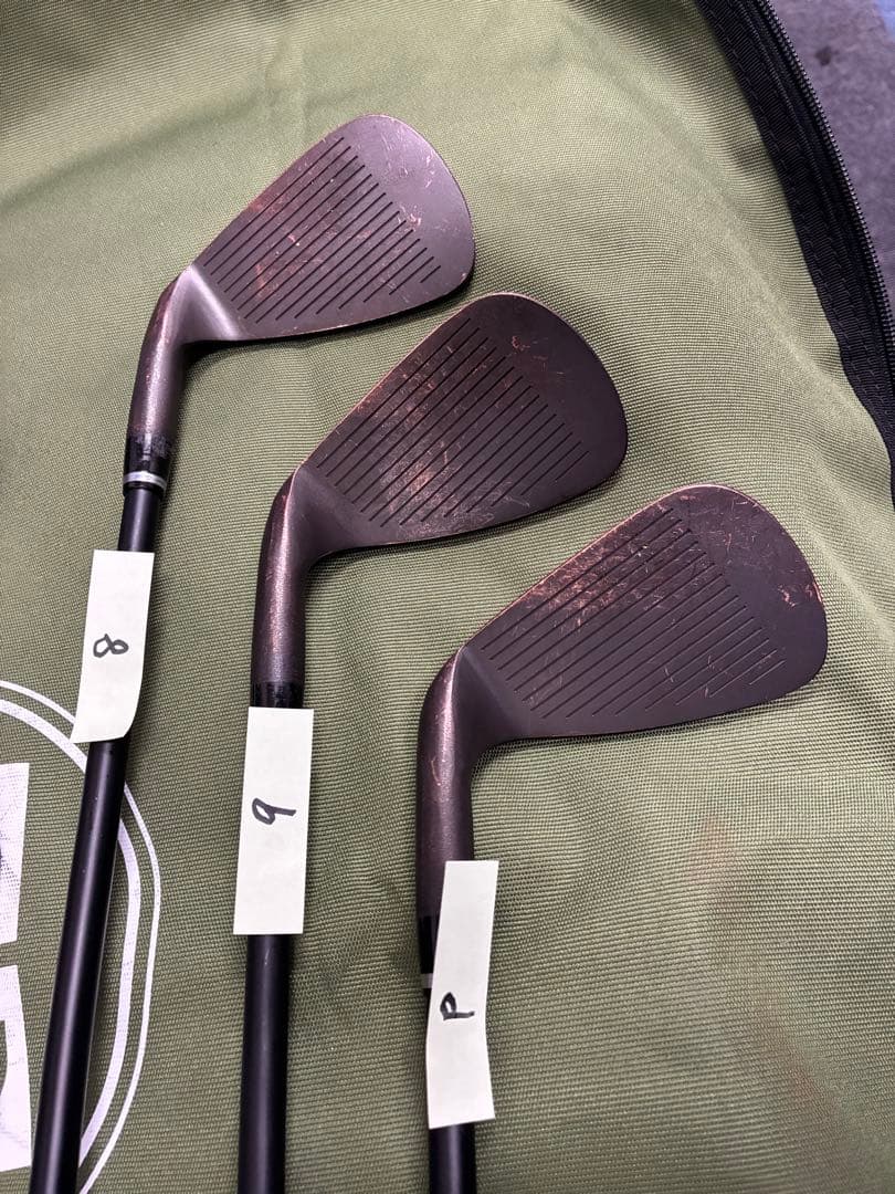 希少 NOOG (ノーグ) ワンレングスアイアン 7本セット