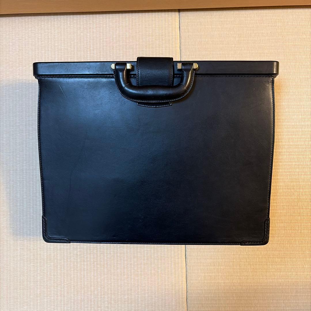 ソメスサドル エグゼクティブ ダレスバッグ ブラック