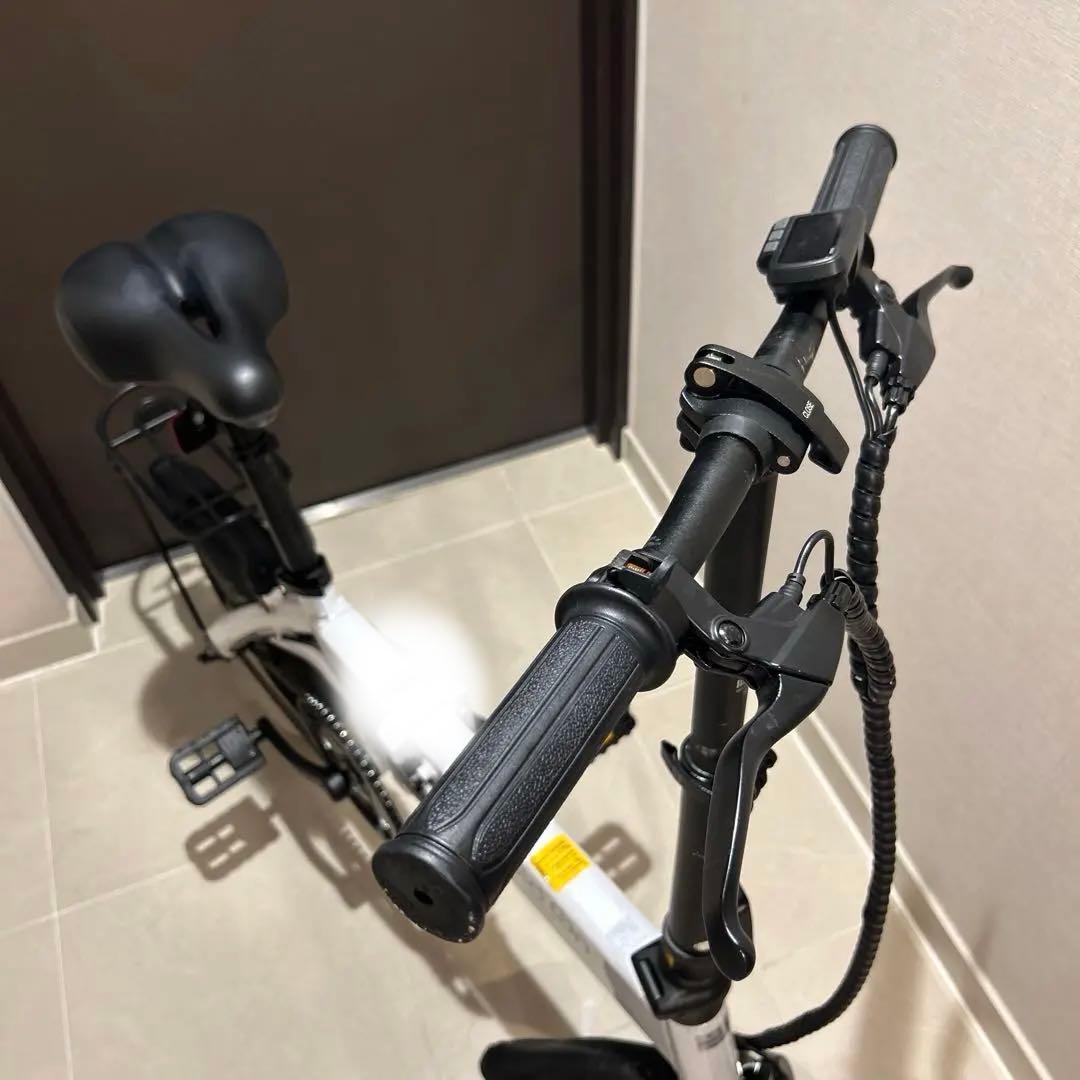 hold on アシスト自転車　リナ♡　折り畳み可能　充電器付き