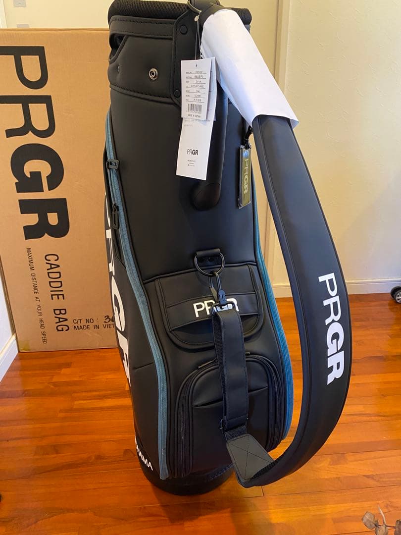 PRGR ブラック キャディバッグ