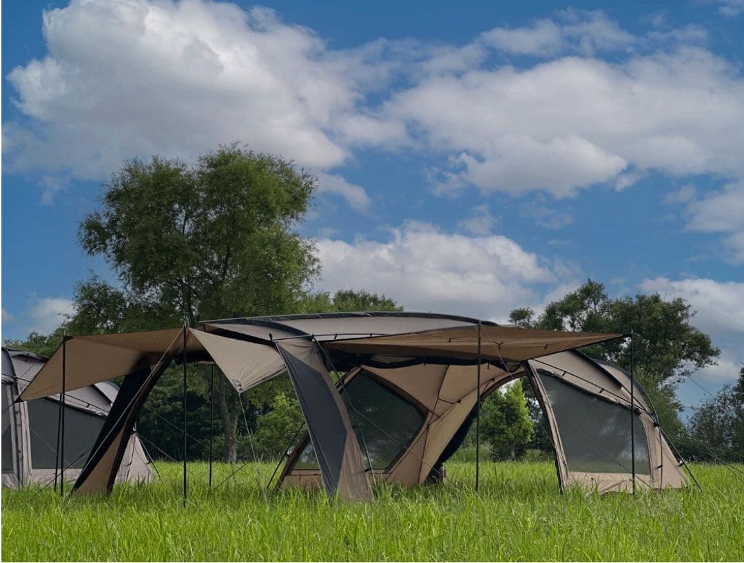 ラーテルワークス２ルームテントボーデンBFブラッシュファイバー