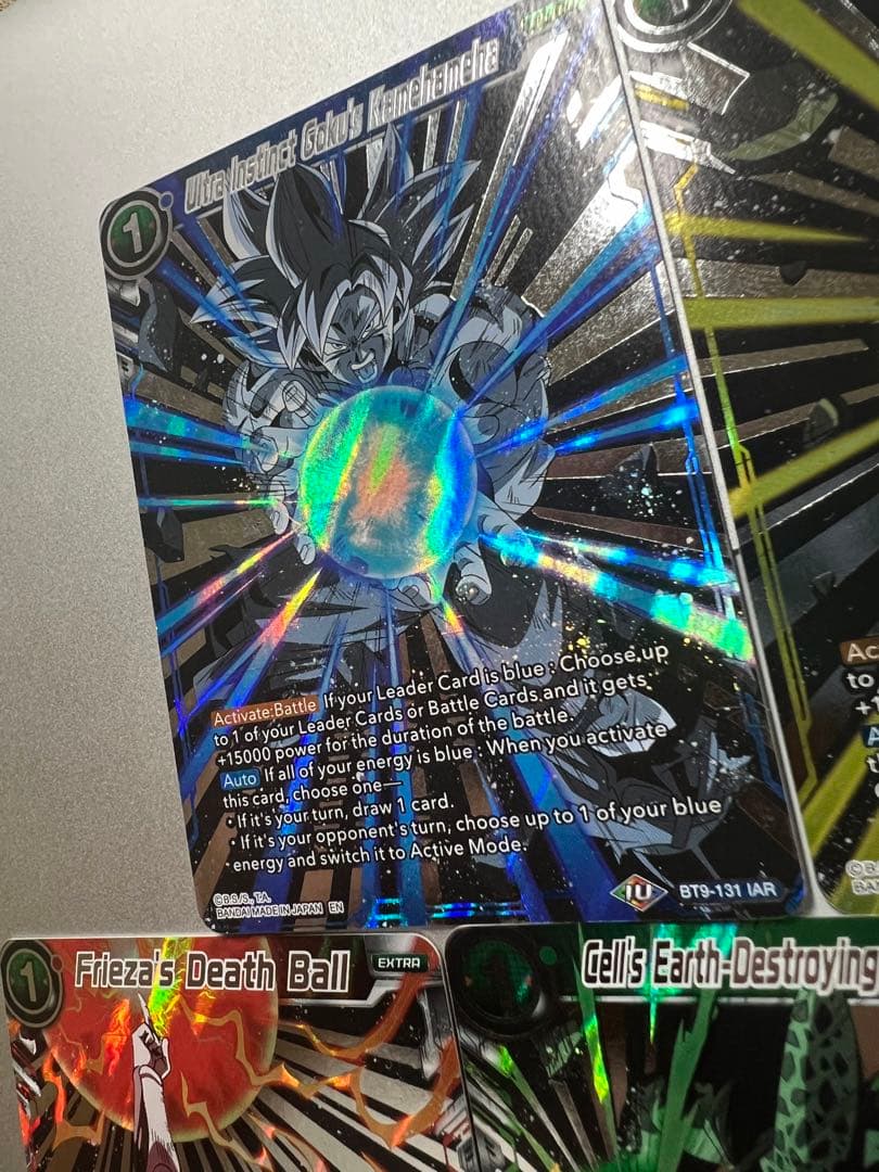 $*$様 ドラゴンボール超カードゲーム　イコニックセット　5枚　孫悟空　セル　ベ
