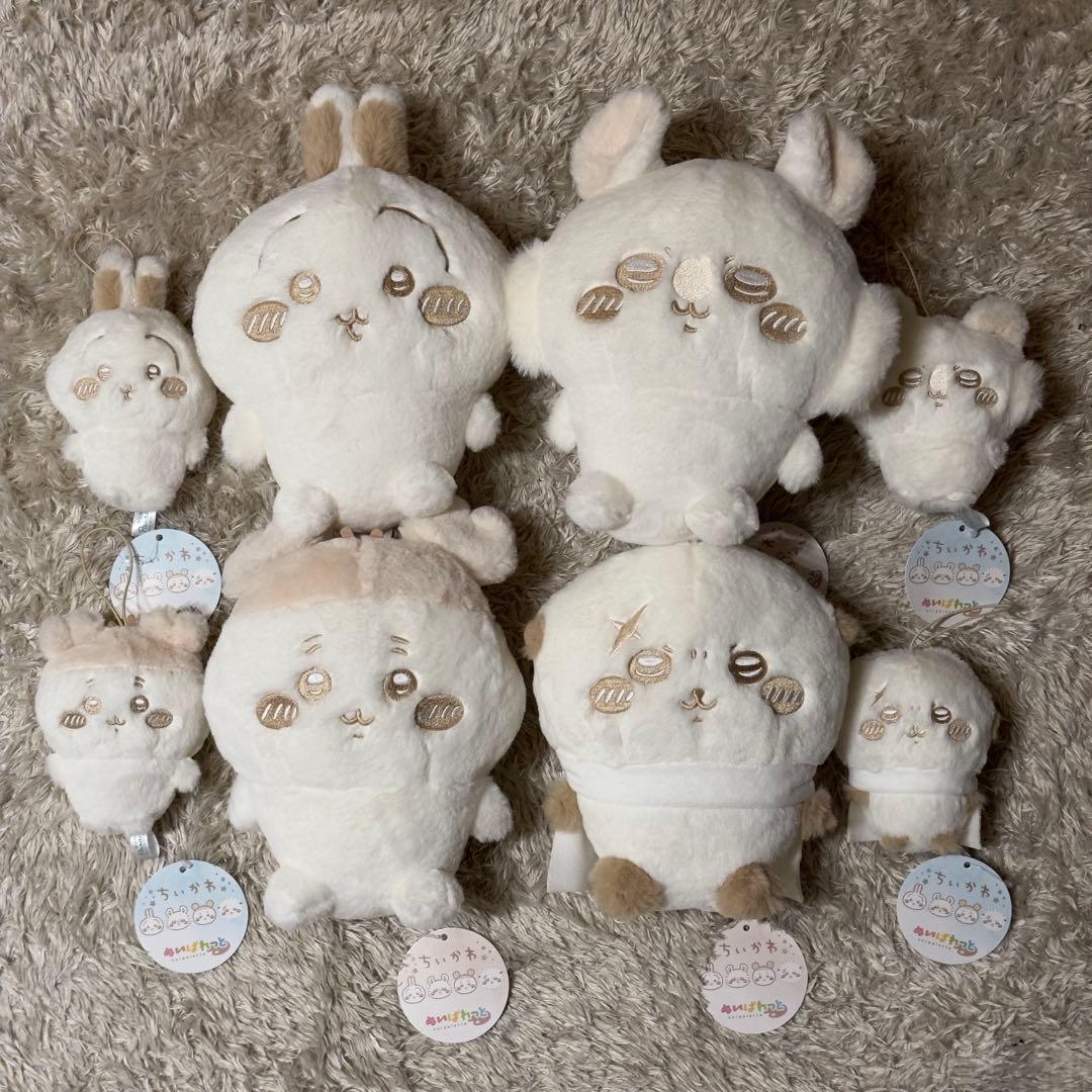 ちいかわ ぬいぱれっと ミルクいろ マスコット ぬいぐるみ② 全種コンプリート②