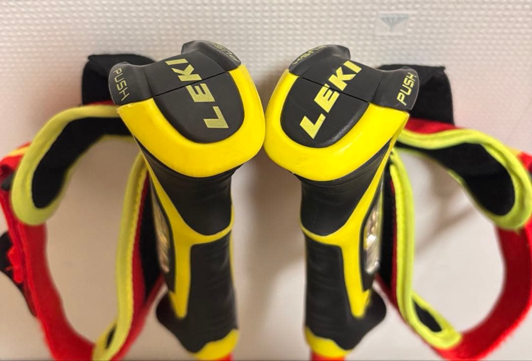 丸さま専用LEKI レキ スキーストック ベノム バリオ 3D 95～125cm