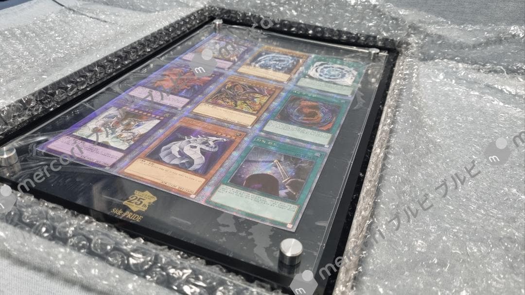 遊戯王25周年「アンカットシート＆side:PRIDE トークン」セット