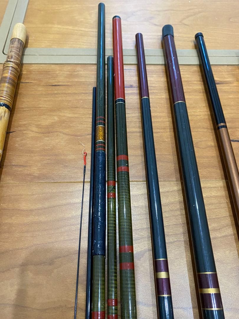 がまかつ　がまへら　へら釣り　ヘラブナ　鯉　渓流　竿　竿掛　竿受　10本セット