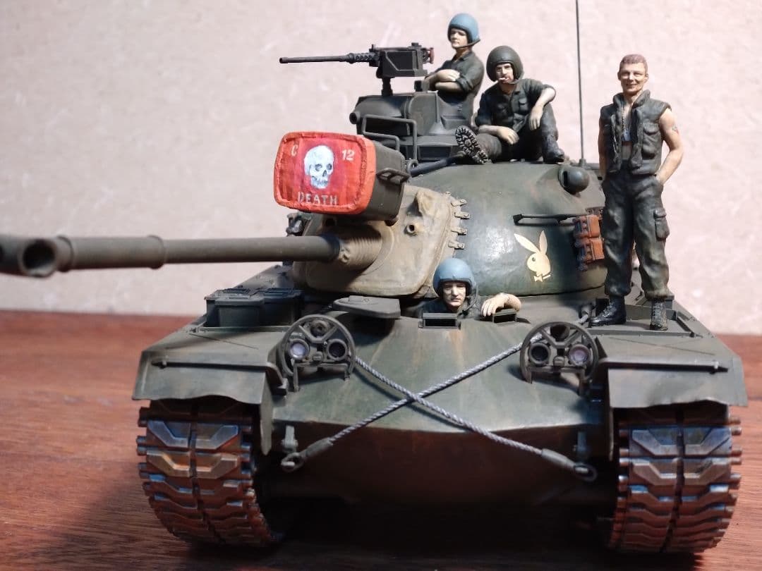 TAMIYA　1/35 戦車　パットン　完成品　パチッコンテスト銅賞