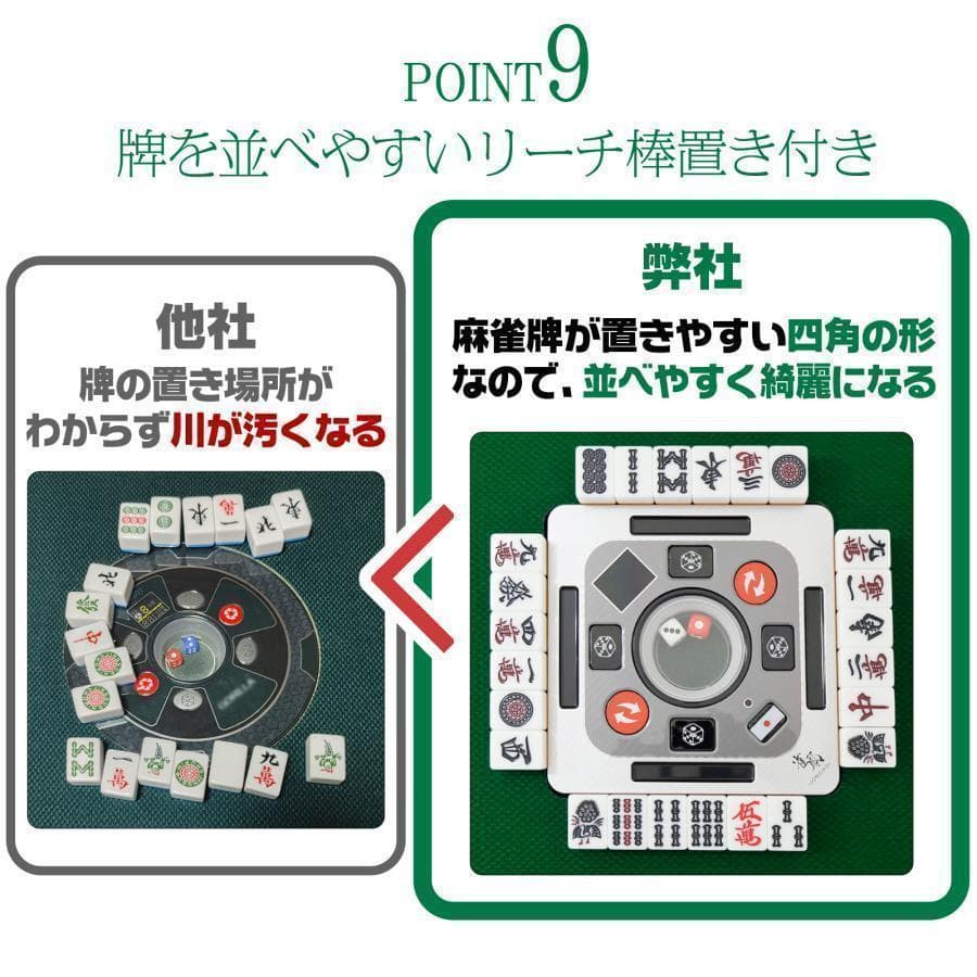 全自動麻雀卓 家庭用B2128折りたたみ麻雀卓全自動卓 33mm マットブラック