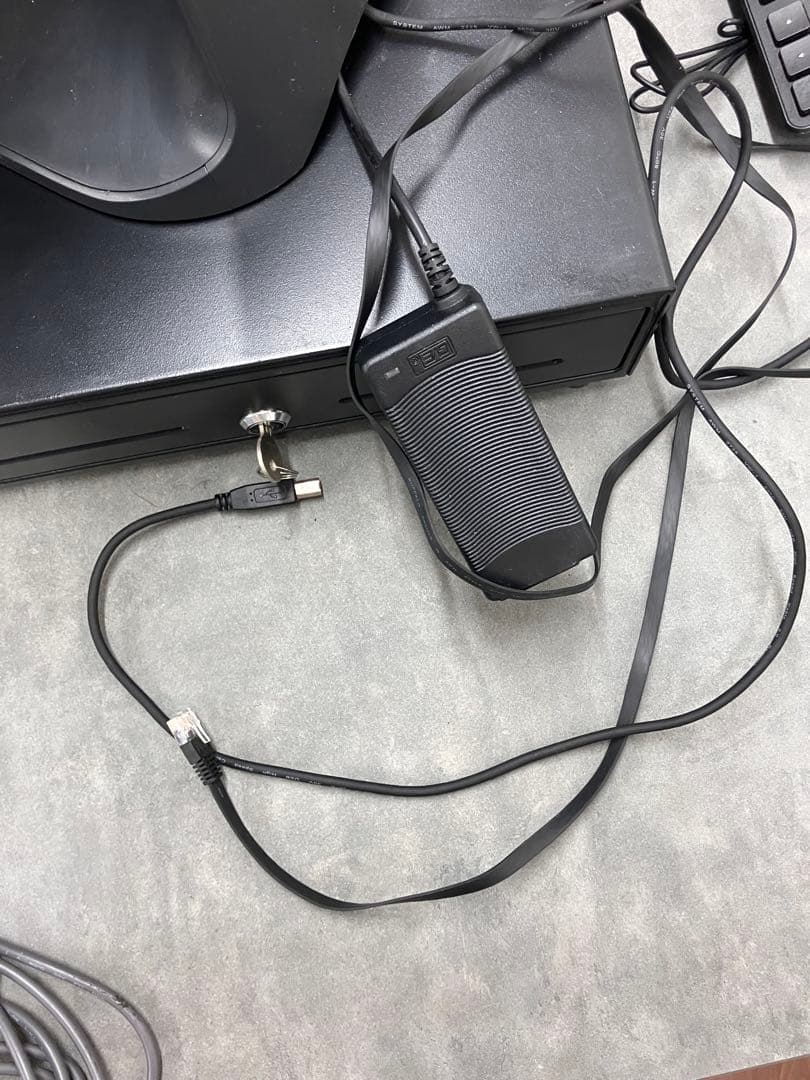 POS BANK ポスレジ一式　バーコードリーダー　ハンディースマホ　ドロアー