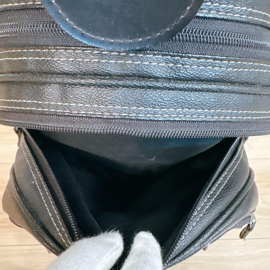 ✨送料無料✨ バーバリー ゴルフ キャディバッグ ゴルフバッグ レザー ブラック