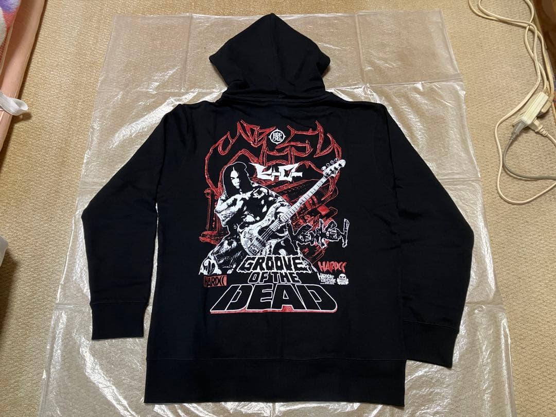 KENKEN ハードコアチョコレート コラボパーカー L ブラック