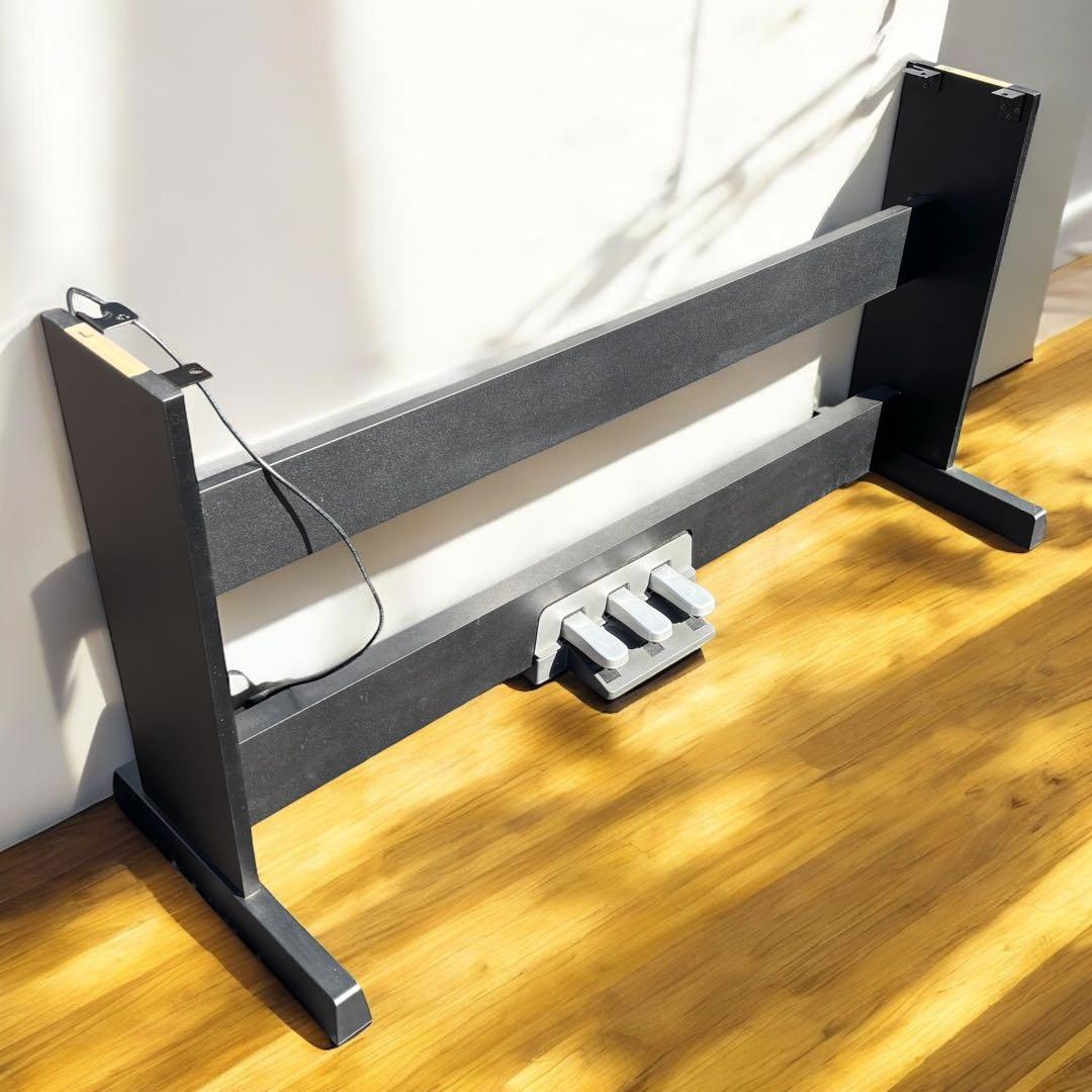 【純正品】YAMAHA 電子ピアノ P-255用 台 + ペダルセット 美品