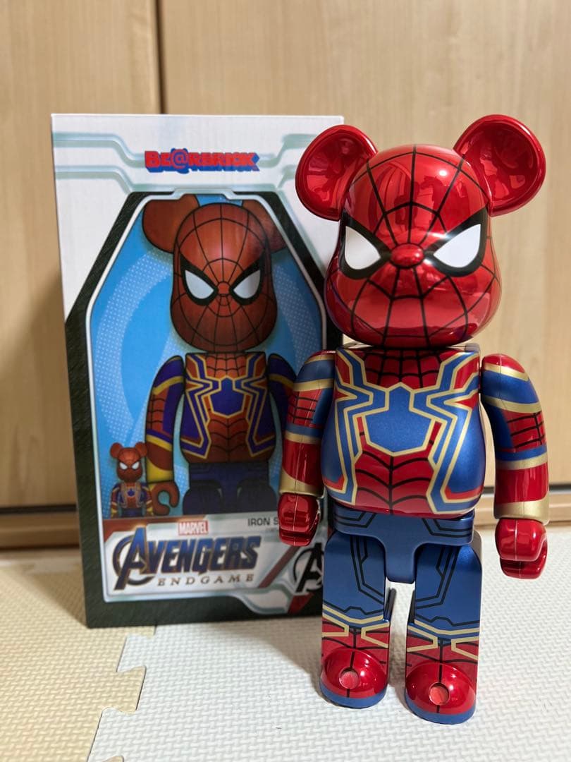 Bearbrick Spiderman 400%です。