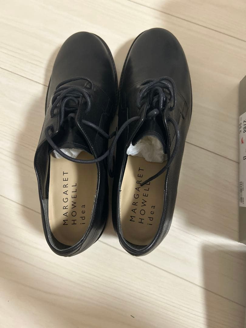 MARGARET HOWELL レースアップシューズ ブラック