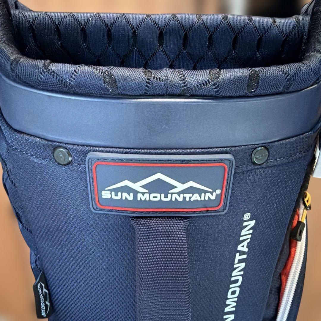 【新品】SUN MOUNTAIN スタンドキャディバッグE-3.5 星条旗
