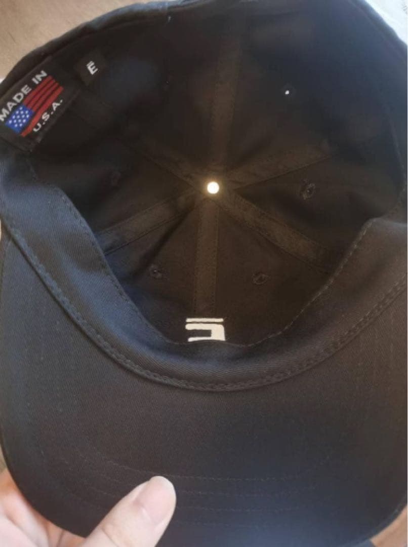 新品-ENNOY COTTON Ē CAP BLACK キャップ エンノイ0z1