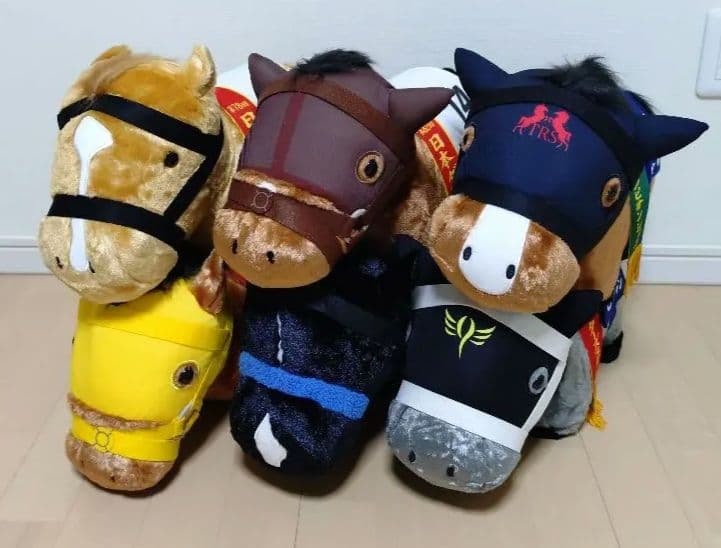 サラブレッドコレクションふわふわBIG G1ファンファーレぬいぐるみ　計8品