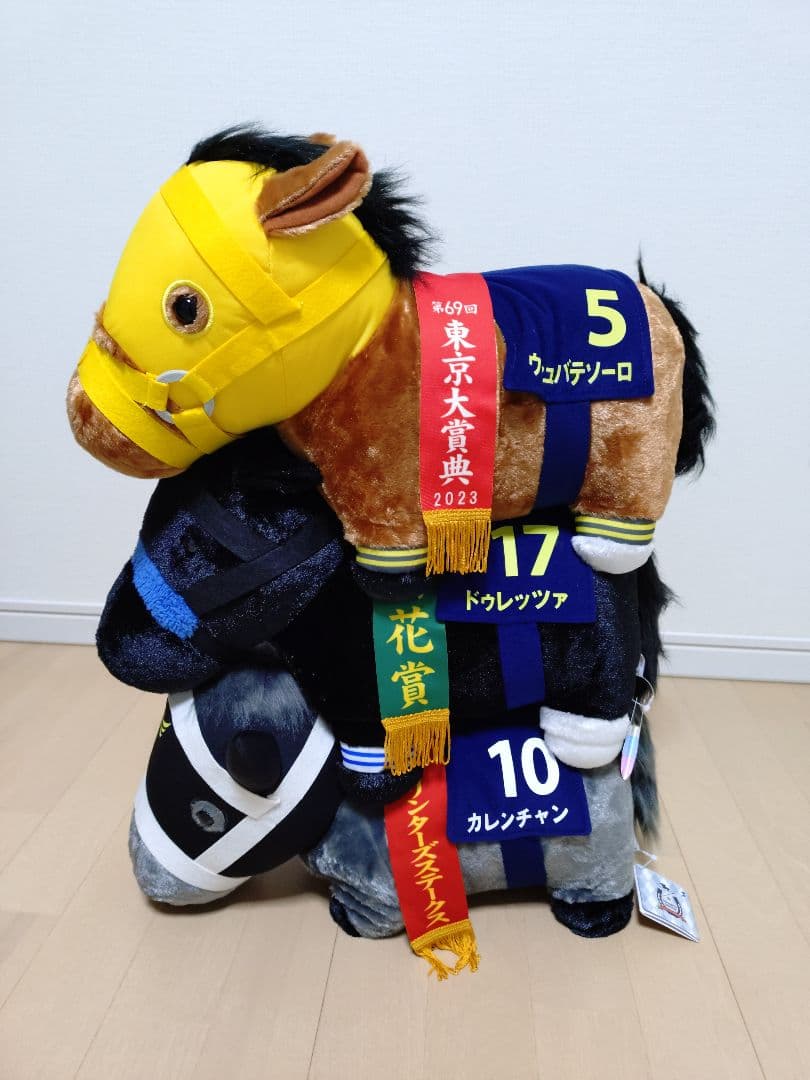 サラブレッドコレクションふわふわBIG G1ファンファーレぬいぐるみ　計8品