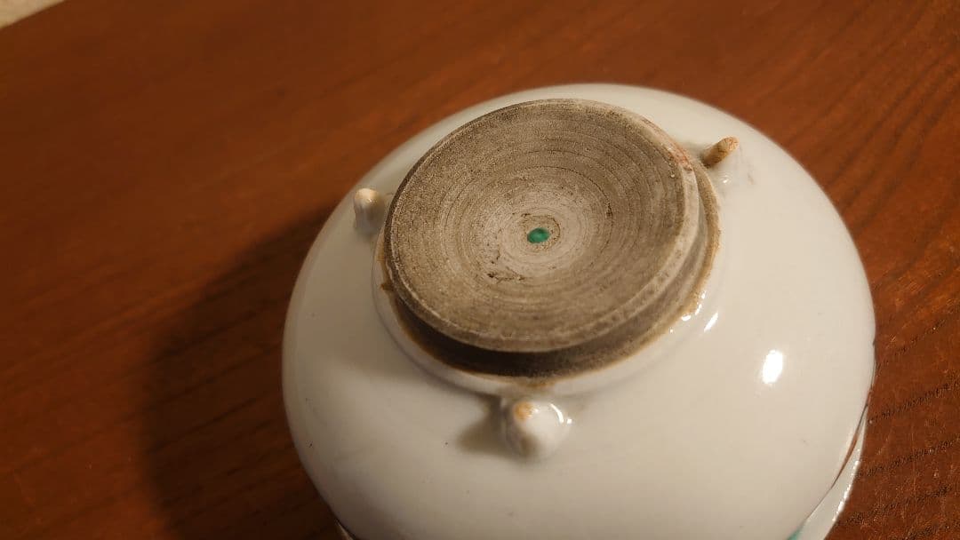 古九谷　九谷焼　古伊万里　伊万里　香炉　色絵　蔵出し　１客