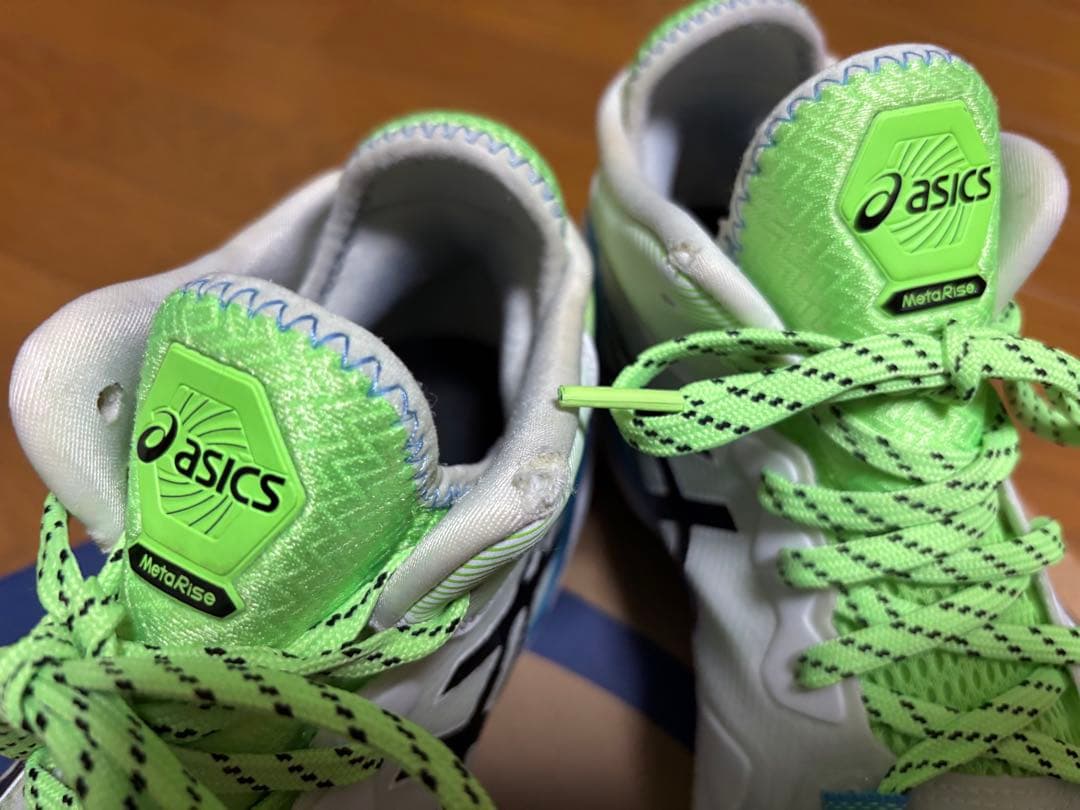 rise メタライズ asics バレーボールシューズ 27.5
