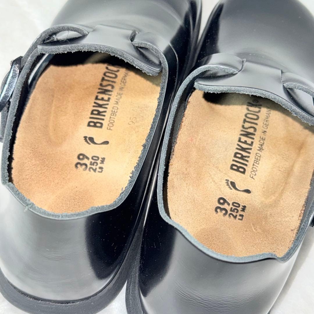 ⭐️未使用品⭐️　ビルケンシュトック　ロンドン　コンフォート　スリッポン　艶有り