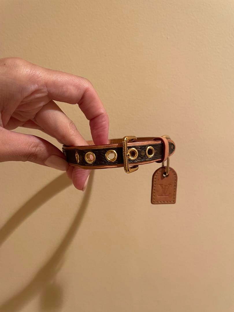 犬用　首輪　ルイヴィトン　LV VUITTON 美品