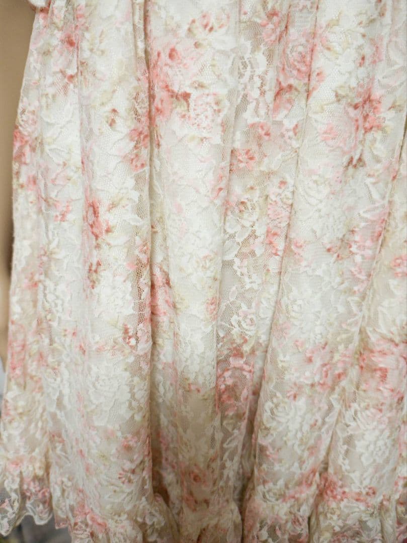 希少　リズリサ　レースフラワー　キャミソール　ワンピー　姫ロリ　00s　姫ギャル