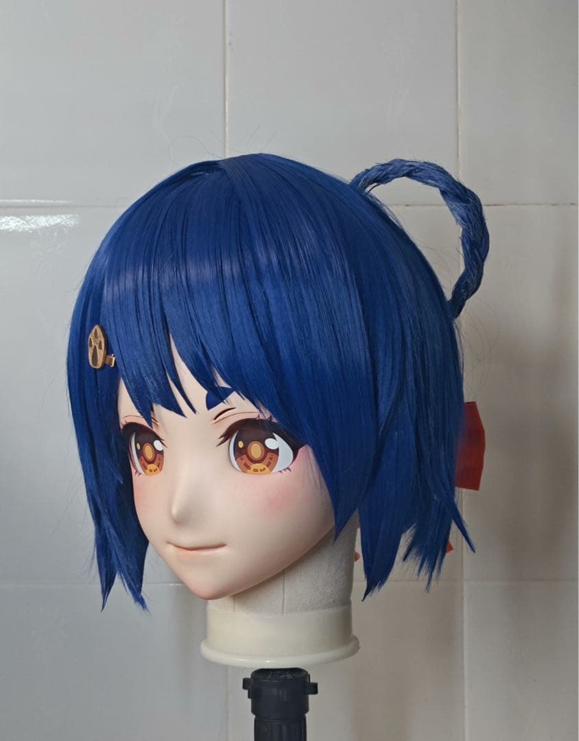 ゆ*ゆ様 「在庫あり」原神　香菱 3/4頭面　着ぐるみ　マスク　コスプレkigu