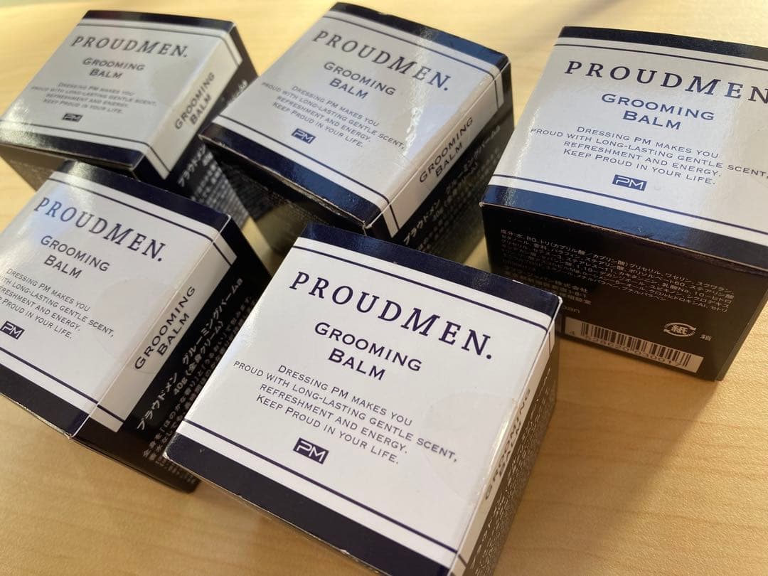 プラウドメン グルーミングバーム 40g 5個セット 新品未開封