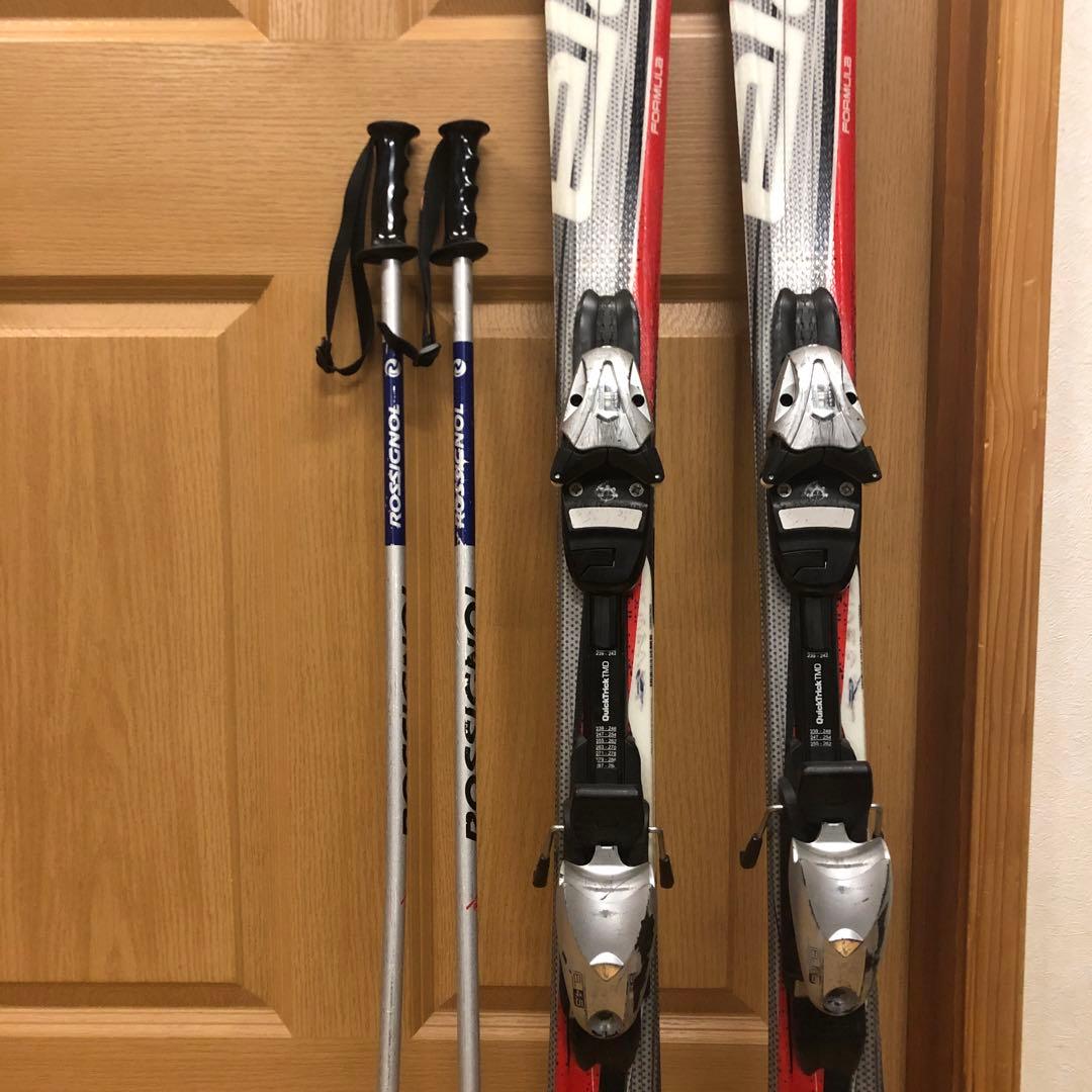 Head Formula スキー 130cm 赤/黒 スキーセット