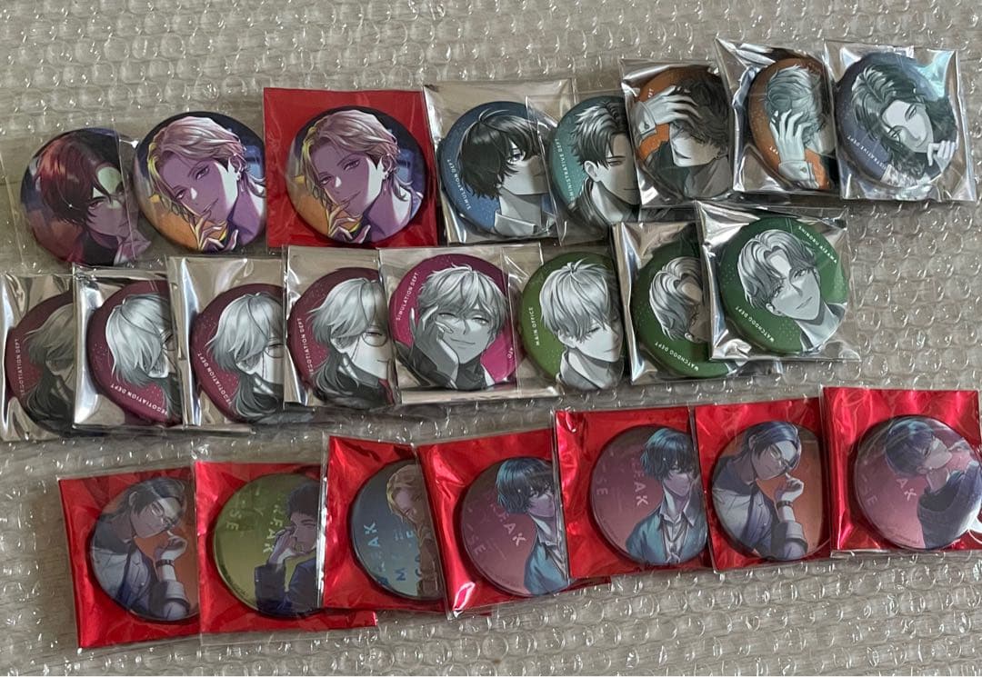 ブレマイ　AGF特典 パソソン　コリフェス　新名　缶バッジ　1枚目〜3枚目まとめ