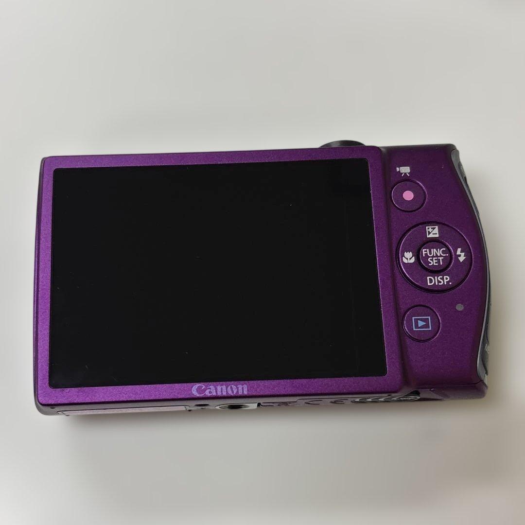 Canon キャノン　カメラ　パープル