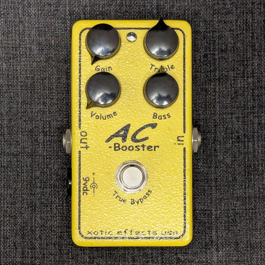 XOTIC AC Booster 手書きシリアル