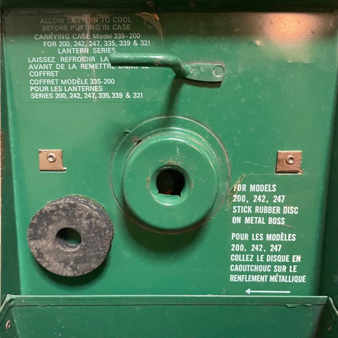 【超稀少品】　コールマン　ランタン　ビンテージ　321B 収納ケース付き