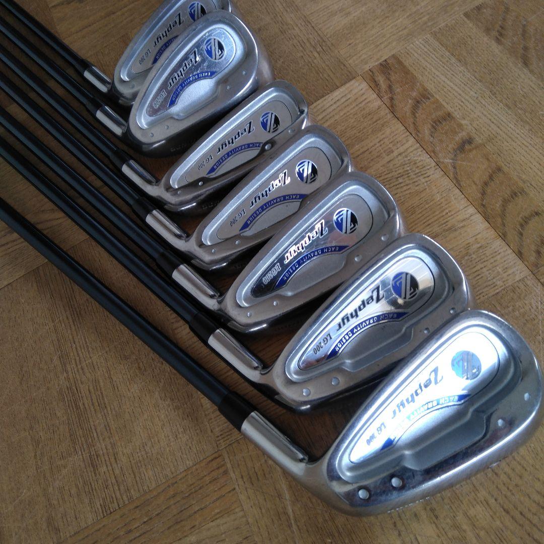 Mizuno T-ZOID ゴルフバッグ・アイアン７本のセット