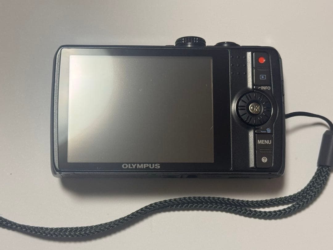【オールドコンデジ】 OLYMPUS SH-21 デジカメ　ブラック　黒