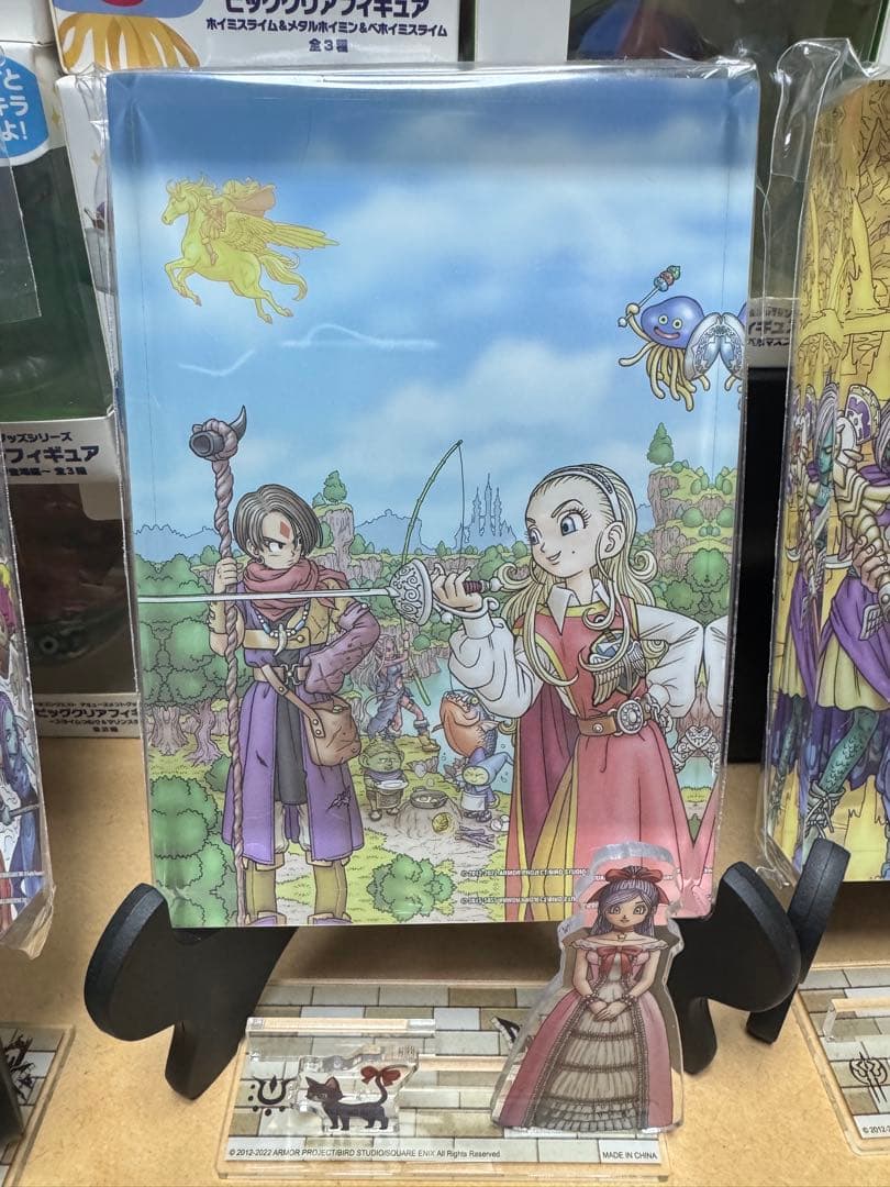 ドラクエ10 アクリルアートブロック6個＋6個スタンドセット