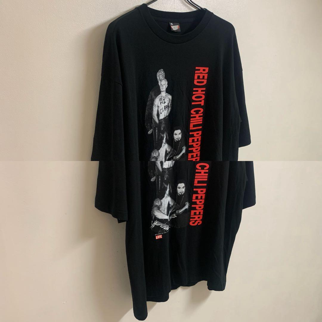 SCREEN STARS × LIFE レッドホットチリペッパーズ Tシャツ 黒