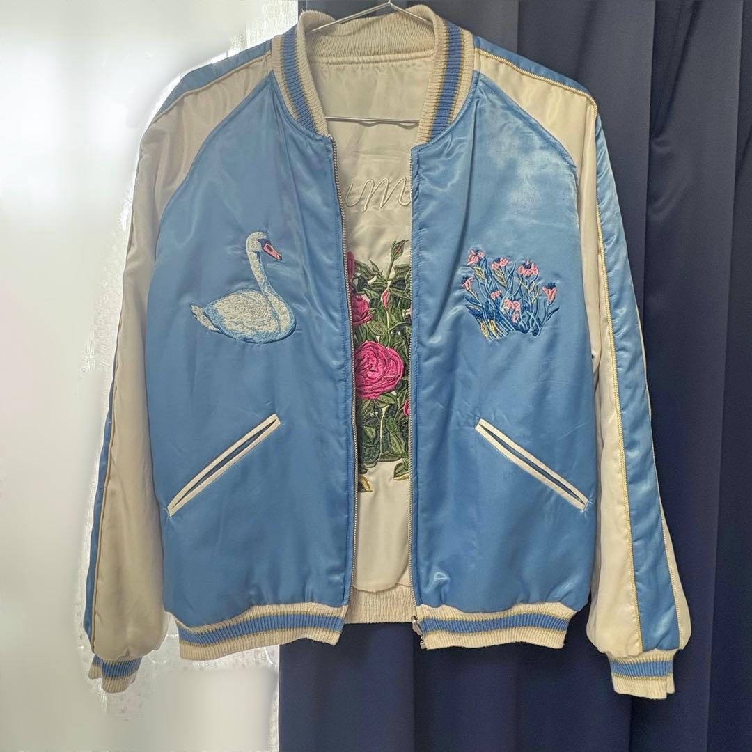 BEAMS×ルルメリー スカジャン