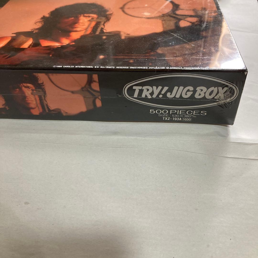 ジグソーパズル500ピース　ランボー3 怒りのアフガン　シルベスター・スタローン