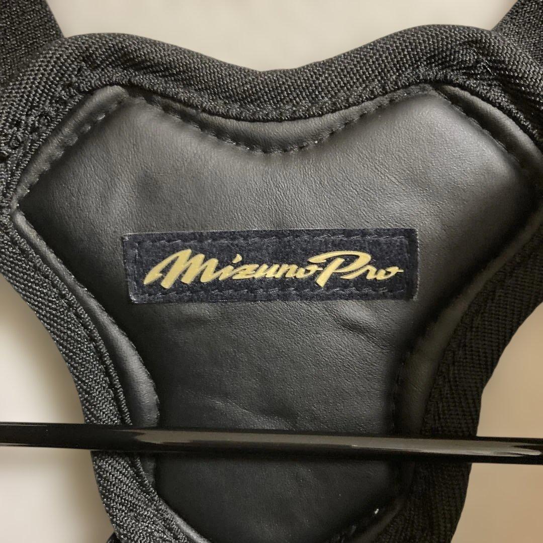 Mizuno Pro キャッチャー 防具 プロテクター 黒　金　一般軟式用