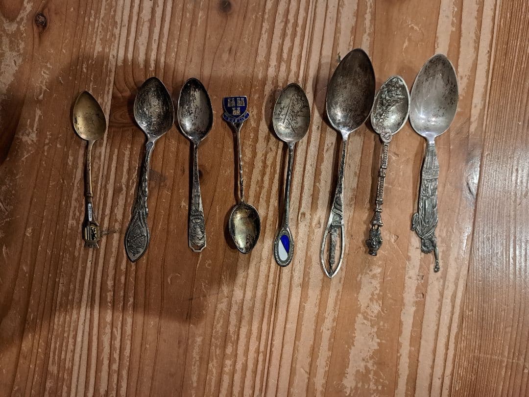 アンティークスプーンセット 14本