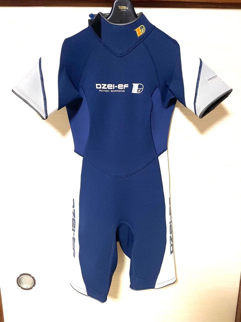 DZEI-EF レディース スプリングウェットスーツ ネイビー