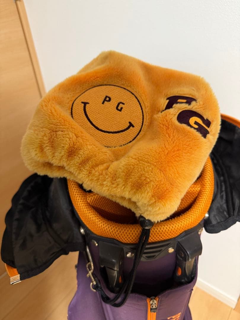 PEARLY GATES キャディバッグ レアカラー　パープル、オレンジ