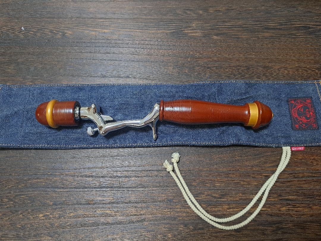 道楽　DOWLUCK　エログリップ　ウタマロ　加賀山中　錆(さび)塗りシルバー