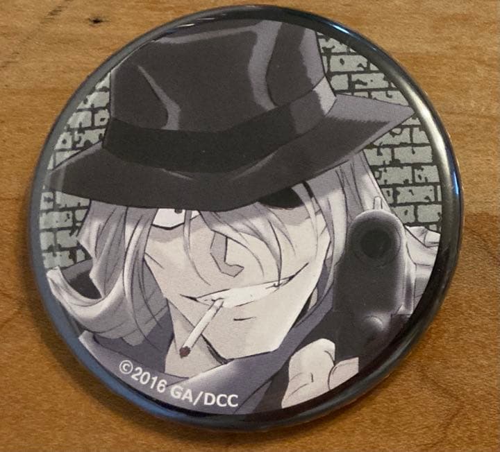 名探偵コナン　ジン　缶バッジ　純黒の悪夢　ラフォーレ　黒の組織　人気柄　激レア
